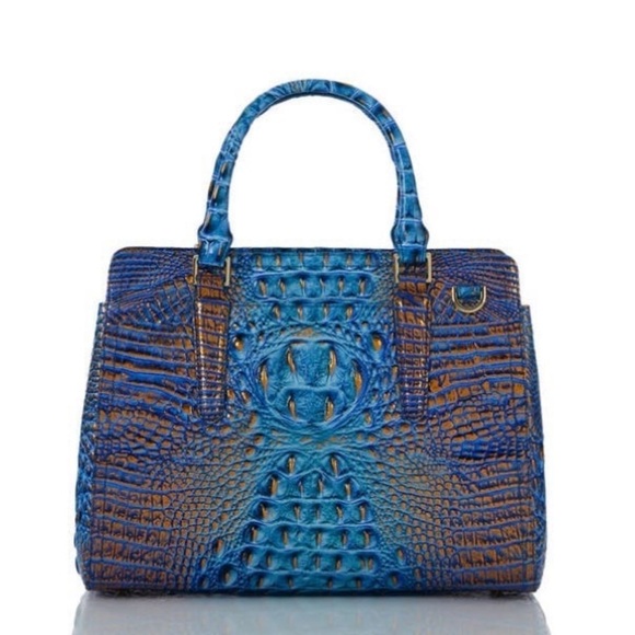 NWT Brahmin Small Finley Deep Azure Melbourne - Picture 3 of 10